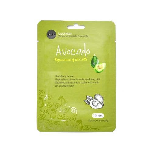 Deluxe Import Trading - Wholesale Skincare Face Mask - Facial Mask Avocado