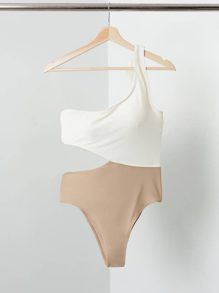 Mocha Latte Monokini for wholesale by Nour de la Garza