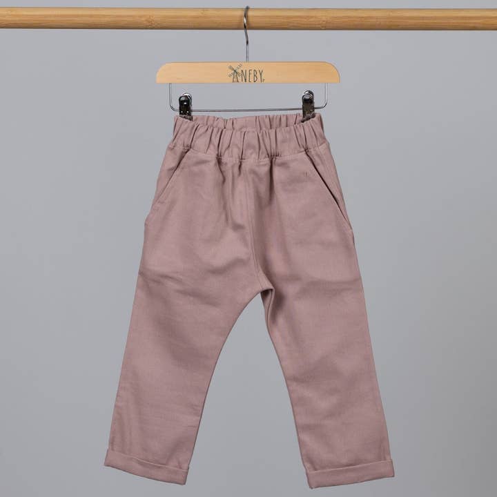Aneby - Wholesale Broek - Kinderen - Aneby losse kinderpantalon met wijde elastische tailleband6