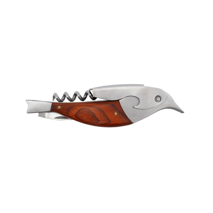 CGB Giftware - Wholesale Bottle/Wine Opener - The Flower Market Bird Bottle Opener