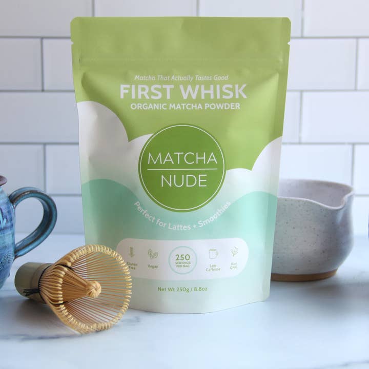 Matcha Nude - Wholesale Health/Detox Tea - First Whisk Organic Matcha – 250 g (Min 2 Units)
