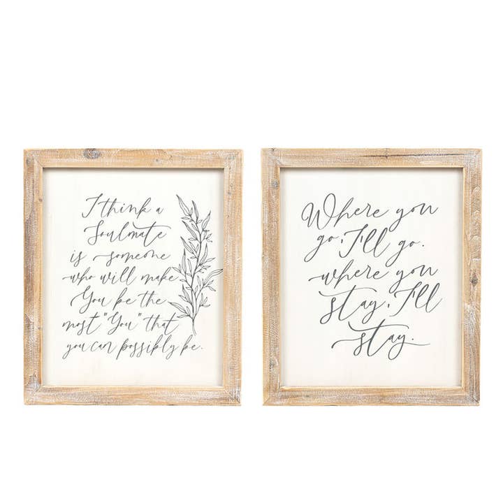 11740 - 16x19 rvs wd frmd sn (STY/SLMTE) wh/gy WEDDING for wholesale by Devanie At Home (Formerly Adams & Co.)