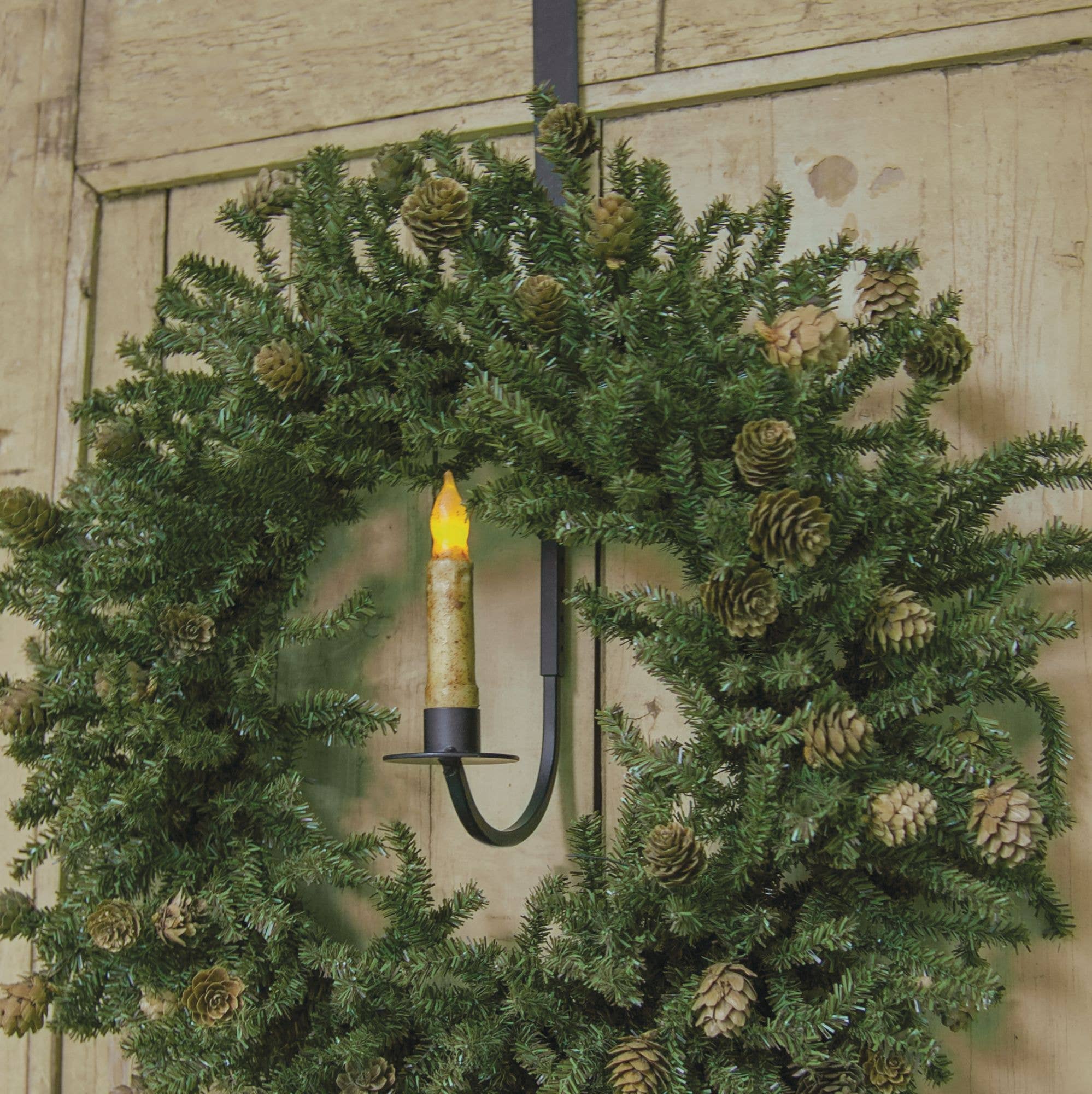 The Hearthside Collection - Wholesale Candle Holder - Adjustable Decorative Hanging Holder w/Wreath Hook1
