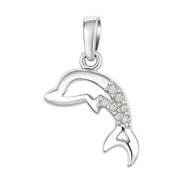 Colgante de plata de ley con circonita para venta al por mayor de Atlanta Jewelers Supply