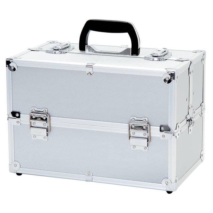 Classic Beauty Case / Silver Dot for wholesale by TZ Case