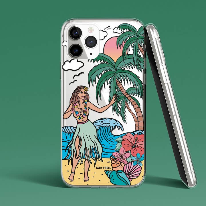 Hula Girl iPhone Case for wholesale by Talk and Tell