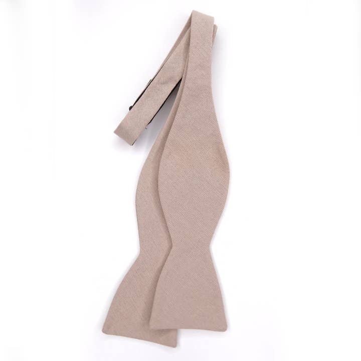 Gravata Bow Champagne para Homem por atacado de Boon Ties