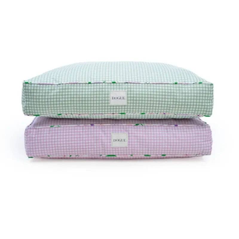 DOGUE - Wholesale Pet Bed - Dog - DOGUE Gingham Floor Dog Cushion1