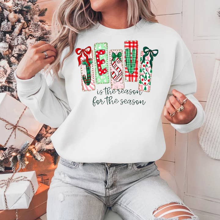 Jesus är anledningen tröja för wholesale av The Jasper Boutique