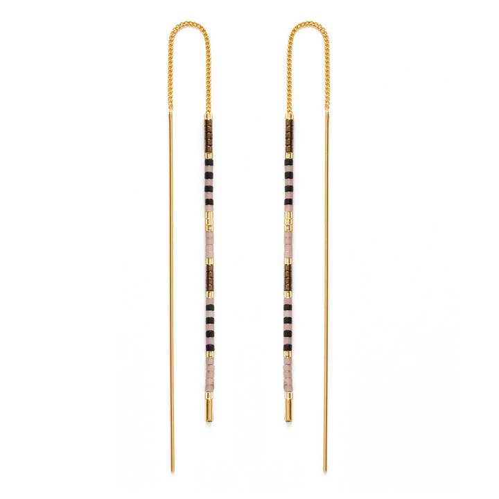 Amano Studio – wholesale Hängande örhängen – Miyuki utsäde pärla trädare örhängen5