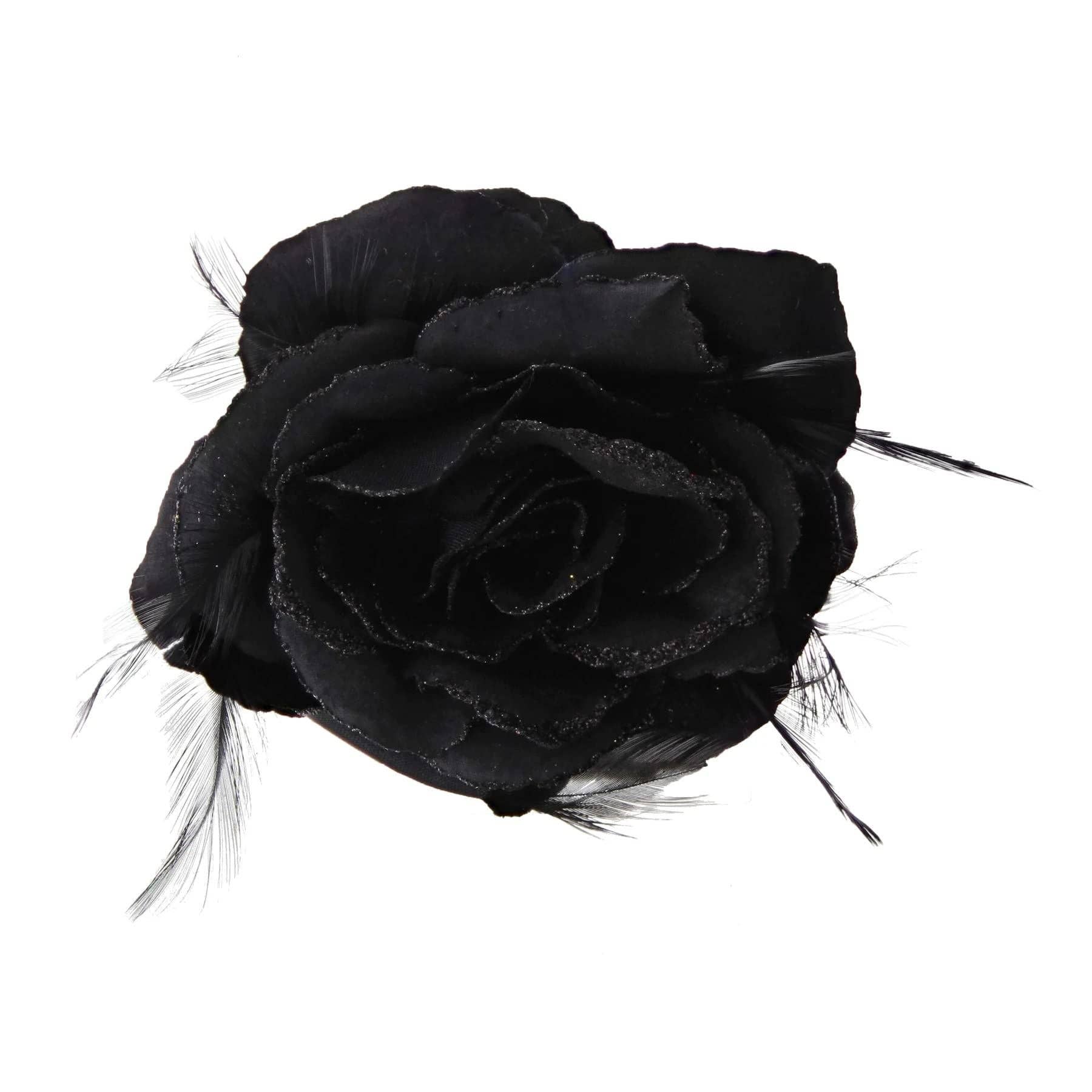 Topkids Accessories – wholesale Fascinator-hatt - Dam – Rose Flower Hair Clip Hårband Blommig Corsage Fascinator Hårband Aligator Näbbgrepp för kvinnor och flickor Bröllop Prom Party Särskilda tillfällen8