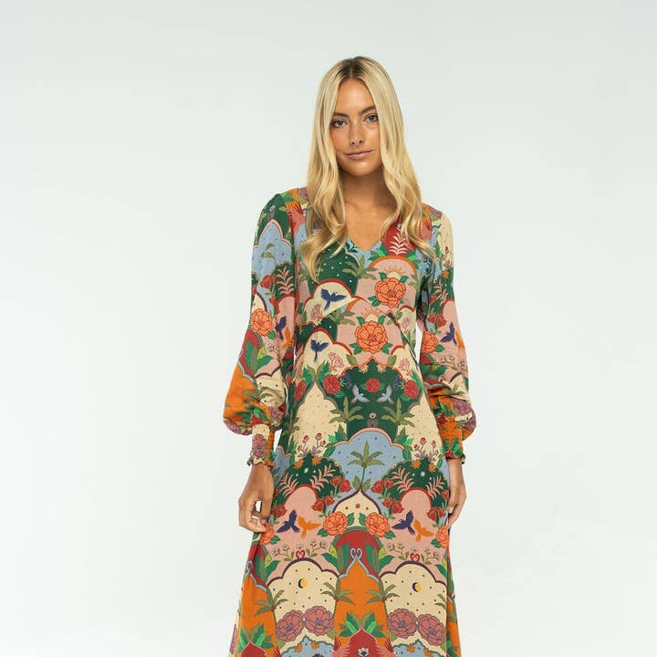 Layla Maxi - Eco Viscose and other Purchase Wholesale lacchiarella cinese. Free Returns & Net 60 Terms on Faire trending on Faire.