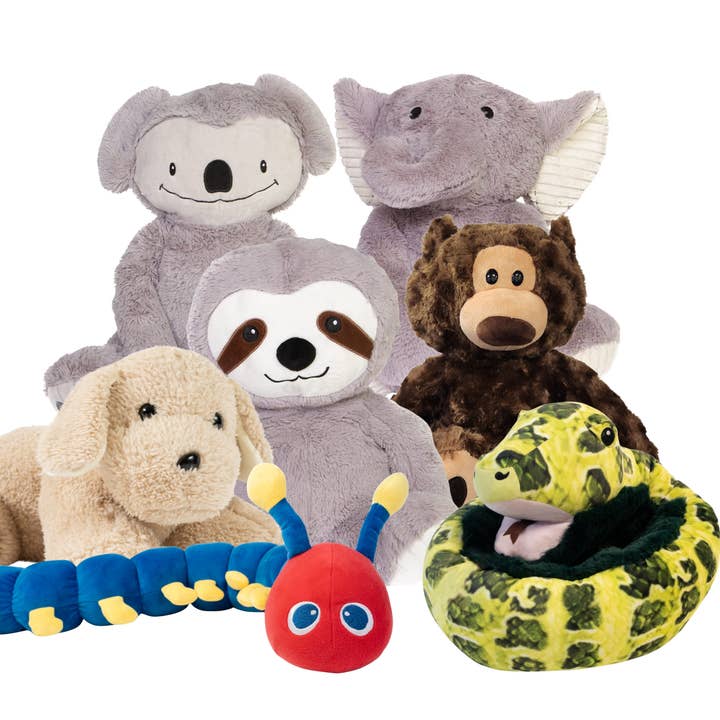 Bintiva - Wholesale Stuffed/Plush Toy - Kids & Baby - Weighted Calming Stuffies / Weighted Plush Animals for Children - for Anxiety Focus or Sensory Input6