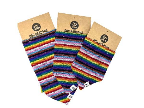 Sam & Nala | intentional style for pets & their people - Wholesale Pet Bandana - Dog - Love is Love Dog  Bandana (Rainbow)- Fair Trade2