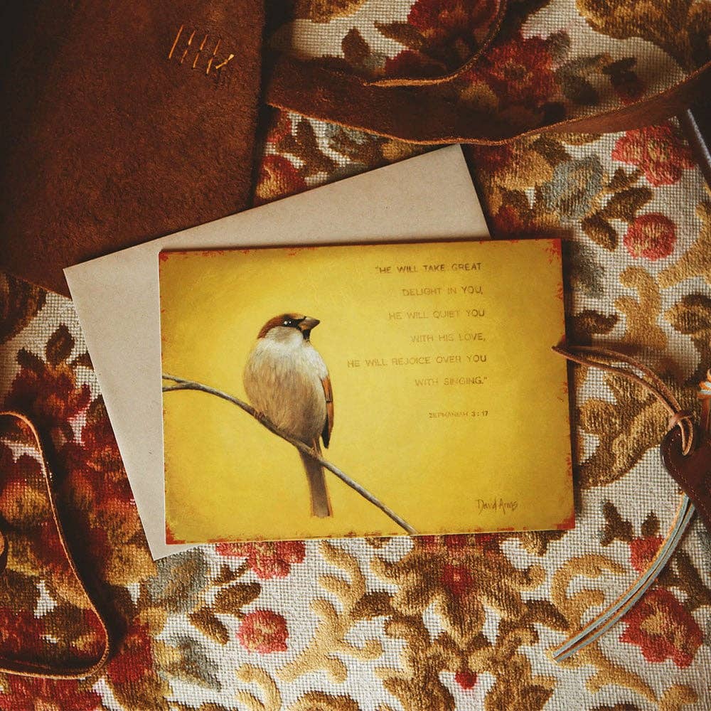 David Arms - Wholesale Everyday Greeting Card - “Delight” Notecards1