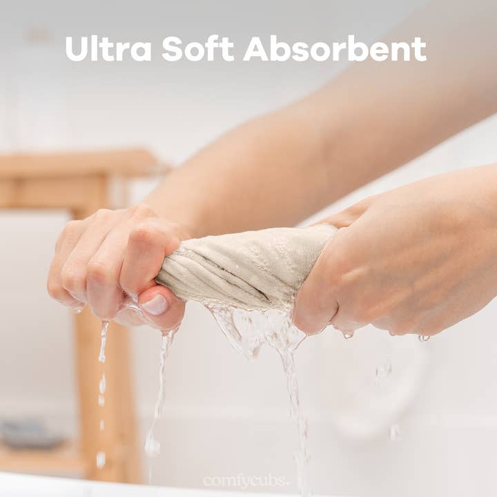 Comfy Cubs - Wholesale Wash cloth – Child & baby - Muslin Baby Washcloths, Soft 10"x10" Cotton by Comfy Cubs97