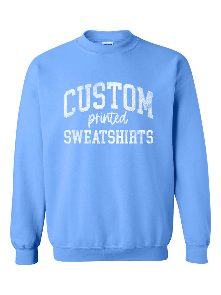 Peculiar People Designs - Wholesale Graphic Sweatshirt - Women's - Custom Crewneck Sweatshirt With Your Name Location Or Logo2