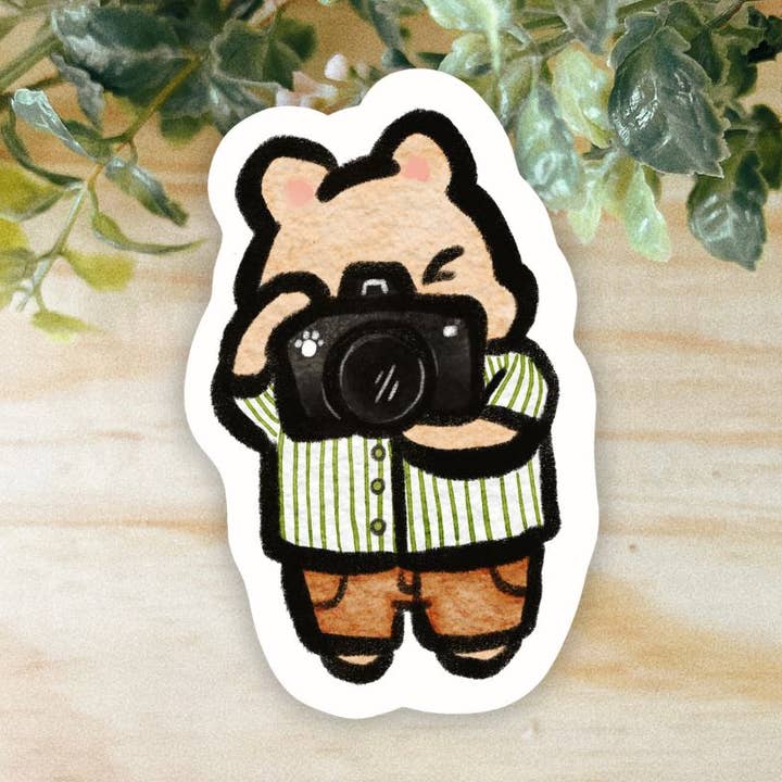 Autocolante Fotográfico Hammy | Resistente às Intempéries e à Máquina de Lavar Louça por atacado de Seenee Scribbles