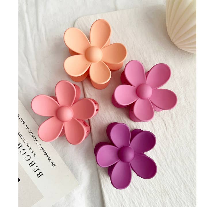 LoveLina - Wholesale Hair Clip - Women's - Flower 3-Inch Hair Clips - AVA4