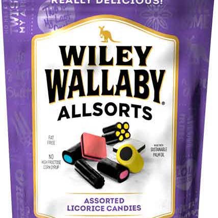 Hudson Meat Company - Wholesale Licorice - LICORICE ALLSORTS GOURMET - WILEY WALLABY