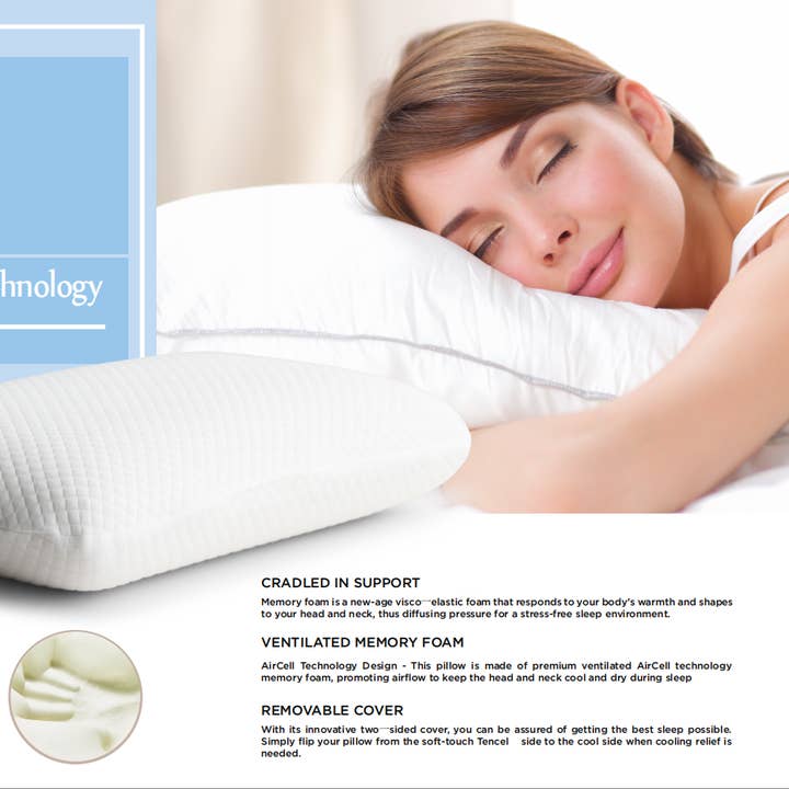 Jenin Home Furnishing Inc - Wholesale Bedding Pillow - SOFT MEMORY FOAM PILLOW4