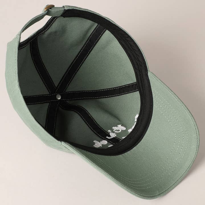 Fashion City - Wholesale Baseball Cap - Women's - It's Ok Not to Be Ok Embroidered Baseball Cap10