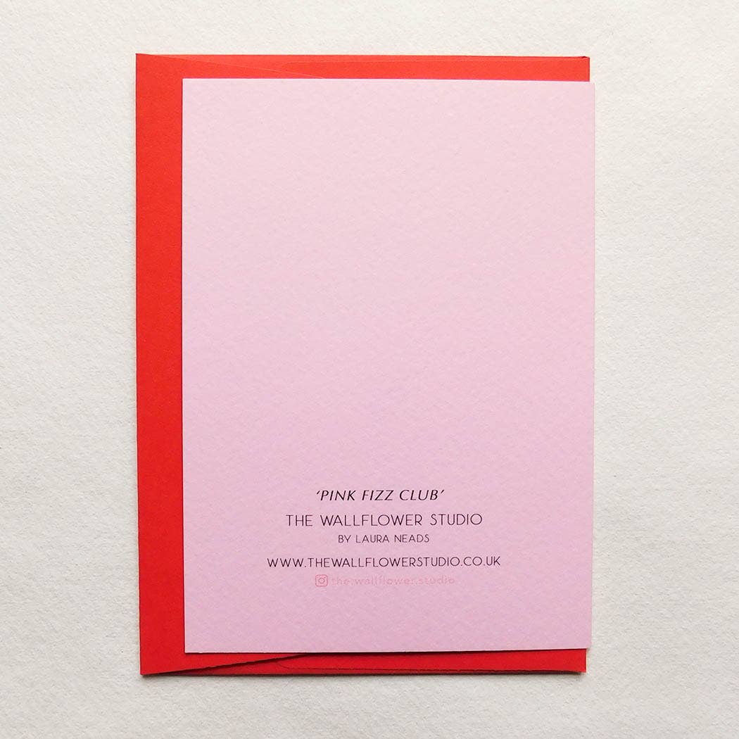 The Wallflower Studio – wholesale Birthday card – General Message Greeting Card A62