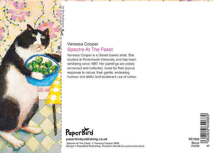 Paper Bird Publishing – wholesale Everyday greeting card – Spectre At The Feast1