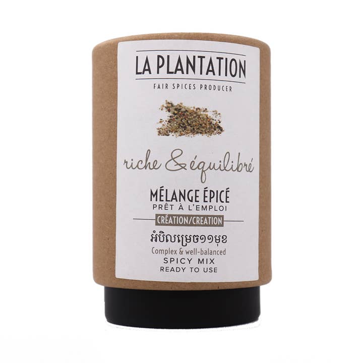 Spicy Mix 50g Tube for wholesale by La Plantation Fair Spices