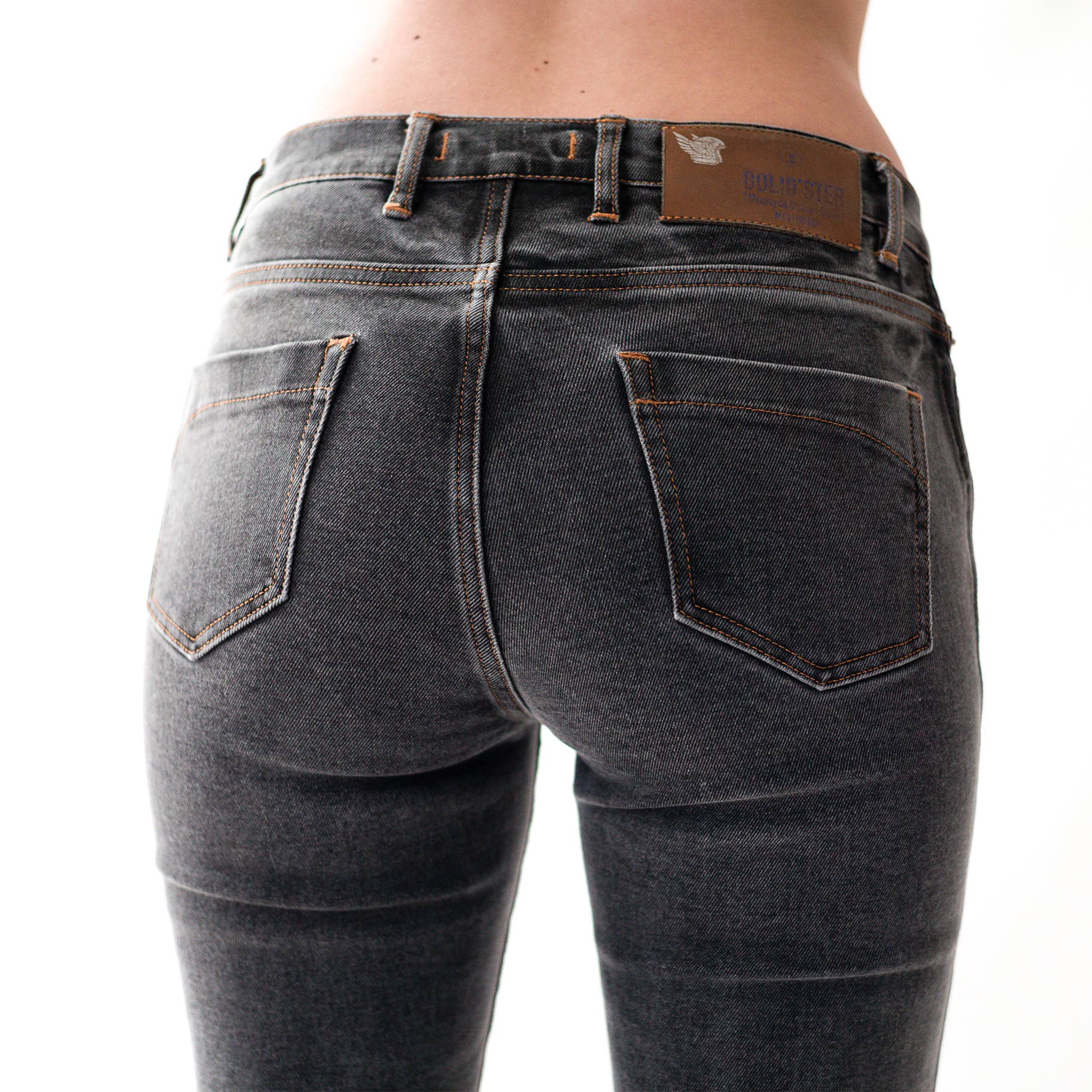 Bolid’ster - MAD PROJECT – calças de ganga - Mulher por atacado – Calça jeans JENY'STER LIGHT BLEACH em ARMALITH®2