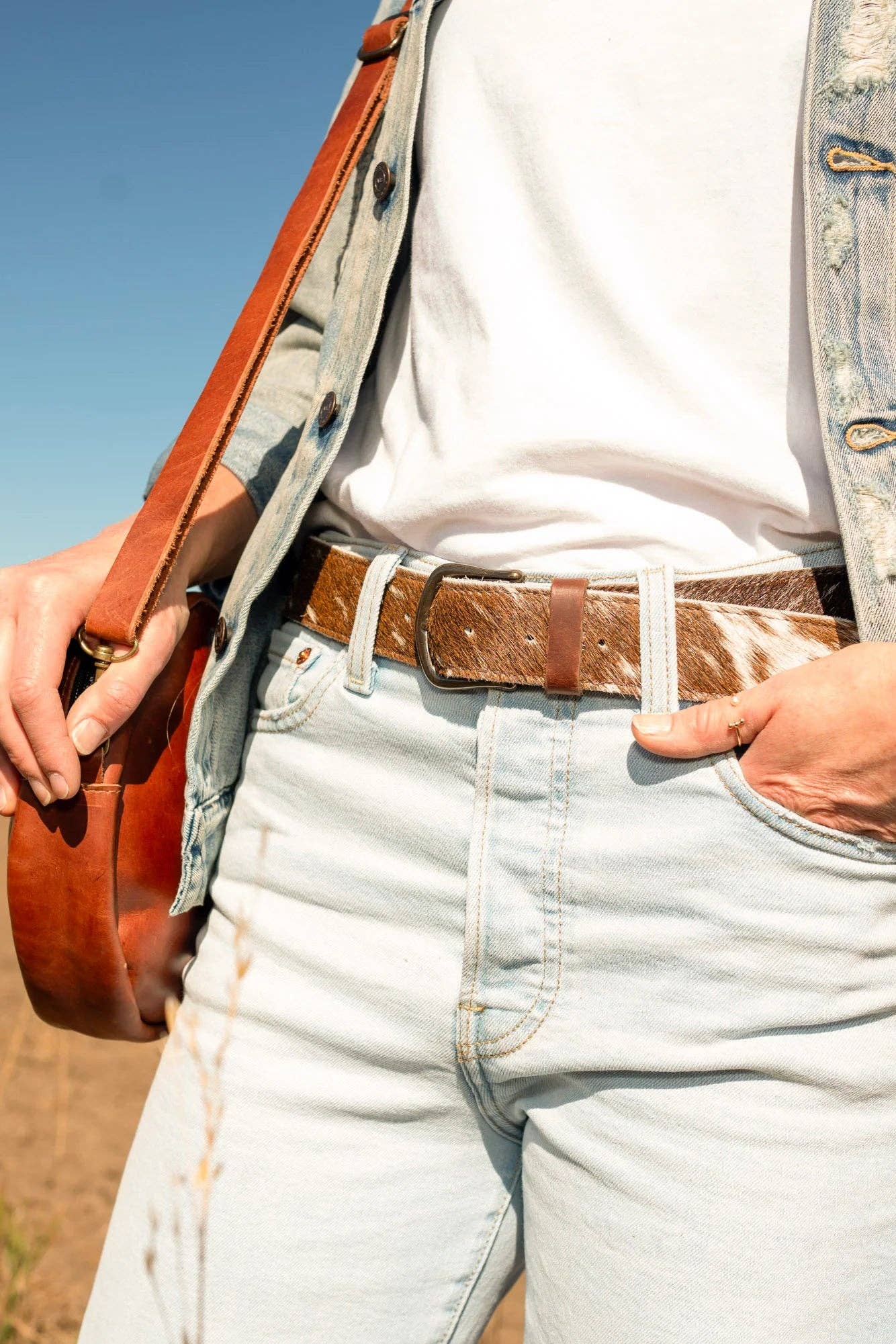 Bought Beautifully - Wholesale Belt - Women's - Cowhide Belt12