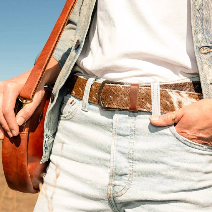 Bought Beautifully - Wholesale Belt - Women's - Cowhide Belt12