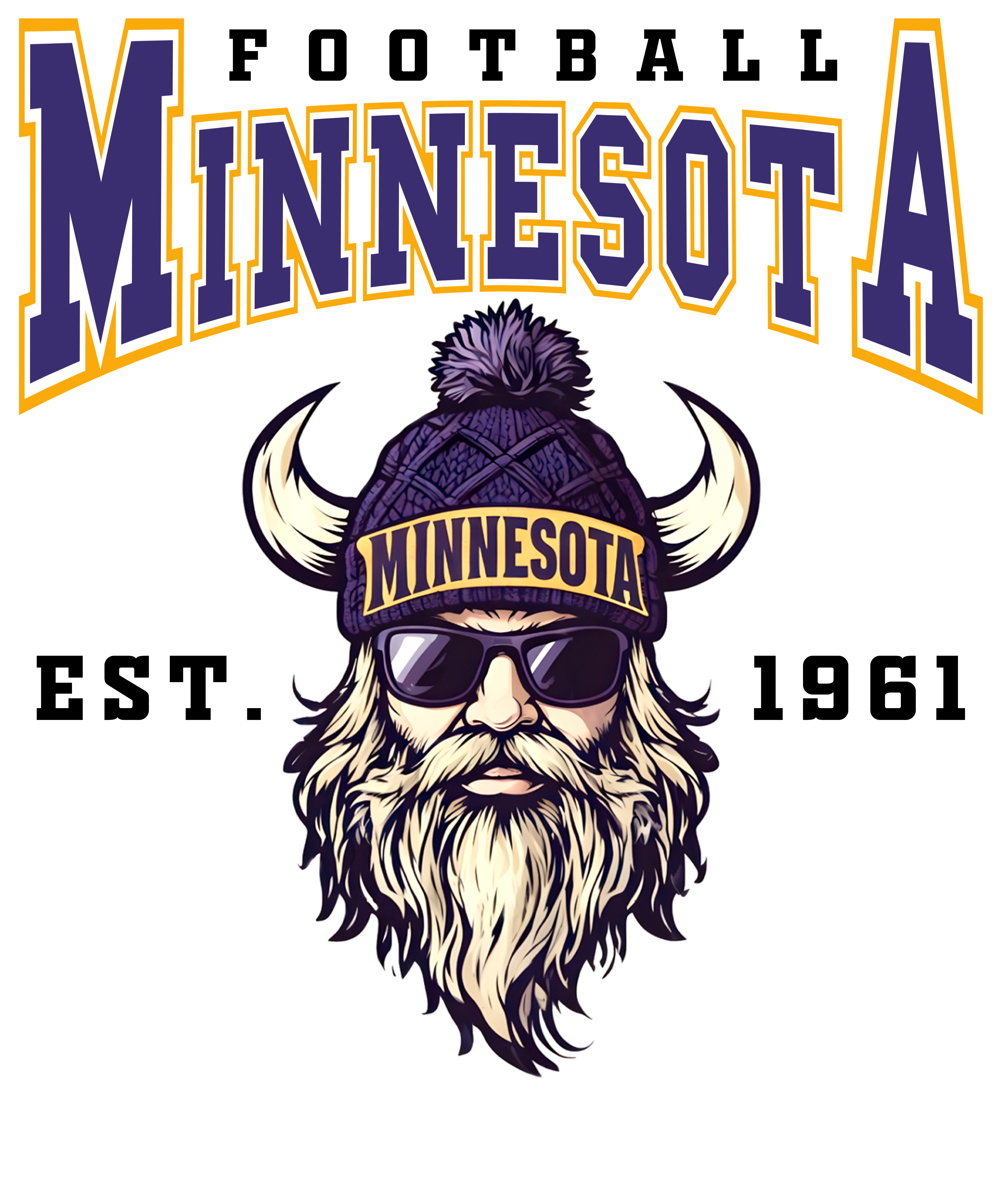 Maple Leaf Market - Venta al por mayor Paños de cocina - Paño de Cocina de Fútbol de los Minnesota Vikings1