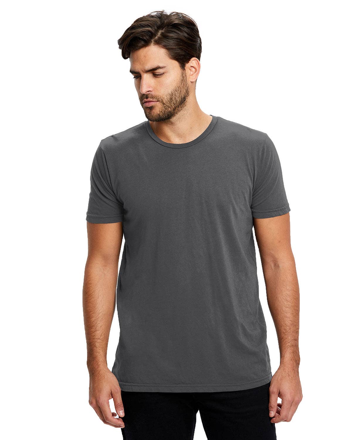 US Blanks - Wholesale T-Shirt - Unisex - Fine Jersey Crew Neck - Garment Dyed, 40 singles, 3.8 oz16