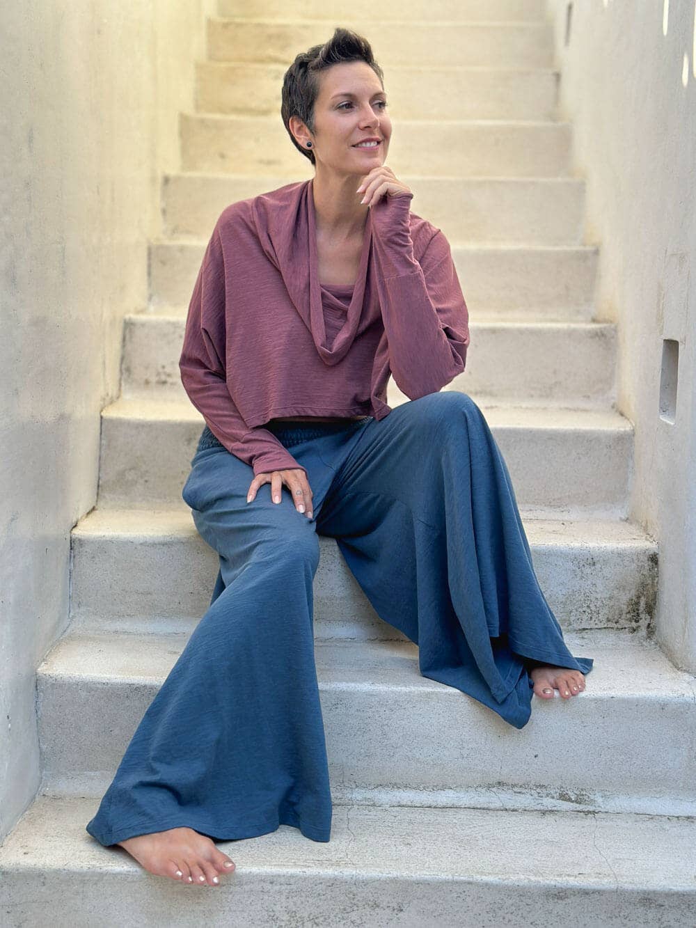 CARAUCCI - Wholesale Pants - Women's - Wide Leg Flow Pants13