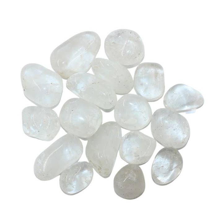 Tumbled Crystal - Clear Quartz, 2lbs for wholesale by Earths Elements Wholesale