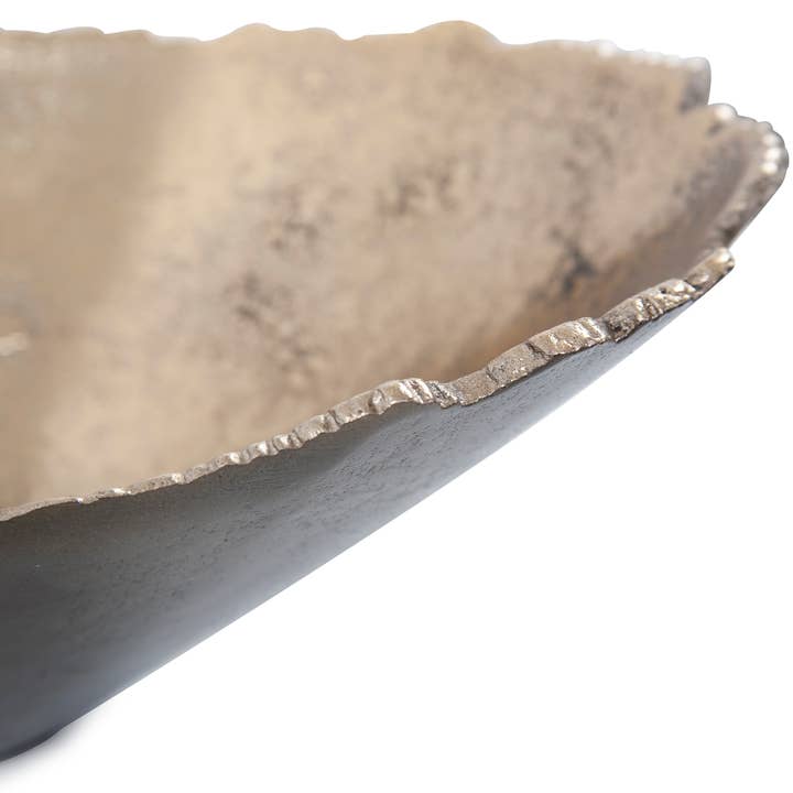 Howard Elliott on Faire - Wholesale Decorative plate/dish/bowl - The Baniff Jagged Edged Deep Bowl, Large9