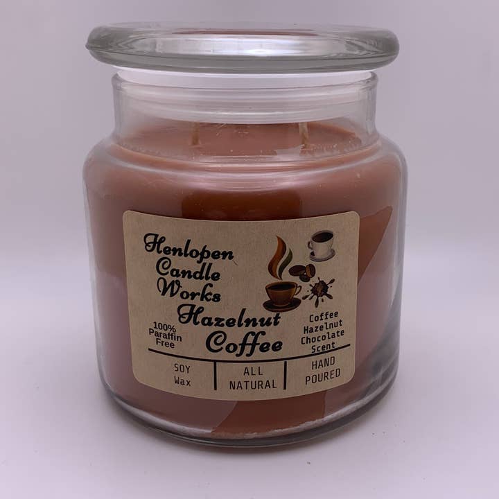 Hazelnoot koffie voor wholesale door Henlopen Candle Works