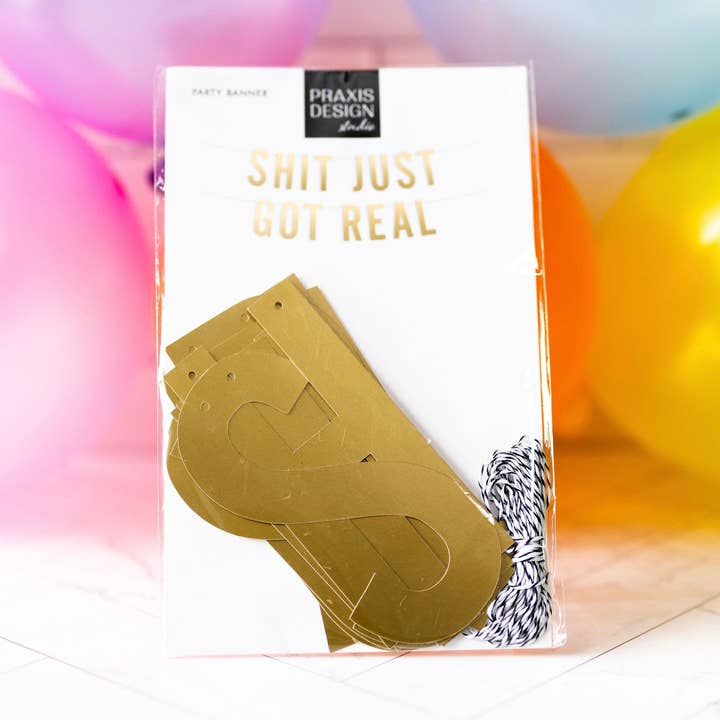 Rotzooi heeft net een echte feestbanner voor wholesale door Praxis Design Studio