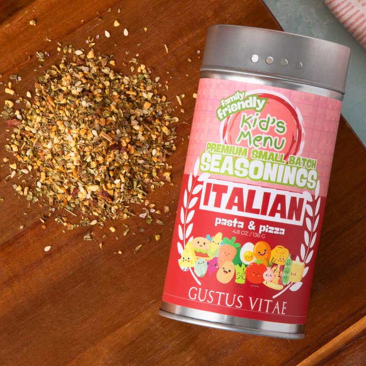 Gustus Vitae - Wholesale Dried Spice Mix - Kid’s Menu: Italian: Pasta & Pizza Seasoning1