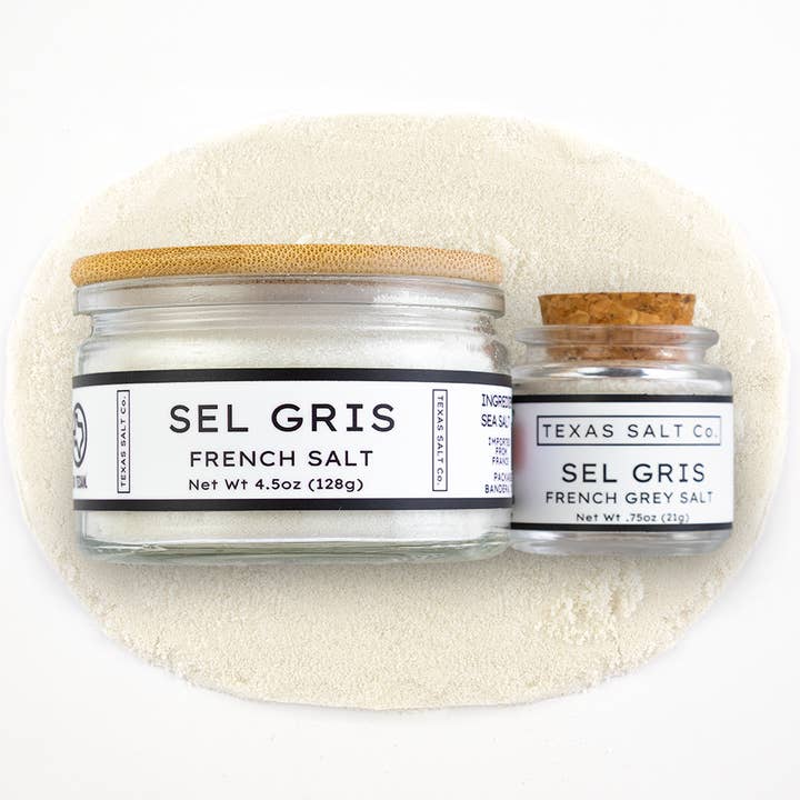 Sel Gris Fransk Salt (sammenlignet med keltisk salt) for engroshandel hos Texas Salt Co