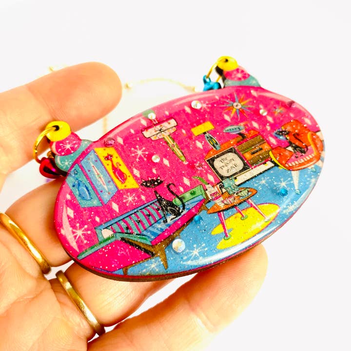 Rosie Rose Parker - Wholesale Pendant/Charm Necklace - Statement pendant necklace retro necklace statement necklace