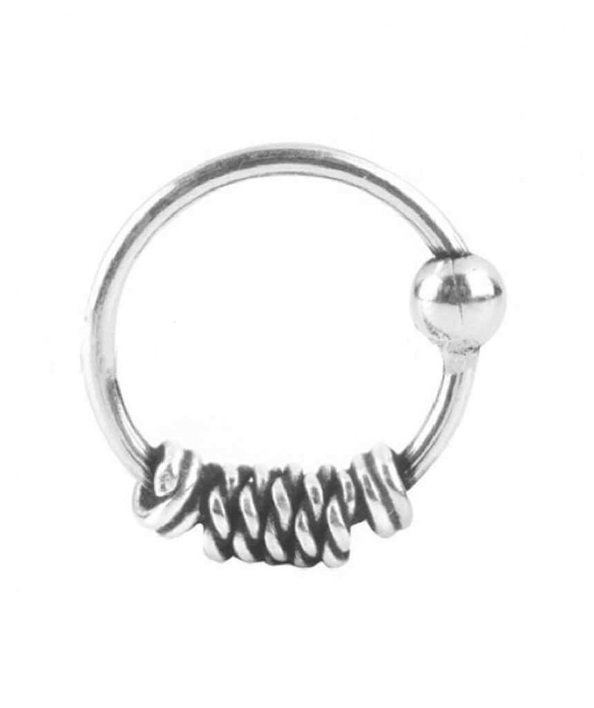 Urbiana – wholesale Nose ring – Sterling Silver Bali Nose Ring2