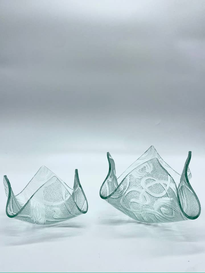The "Fleetwood" Glass Votive Candle Holder for wholesale by Glass Source Studios