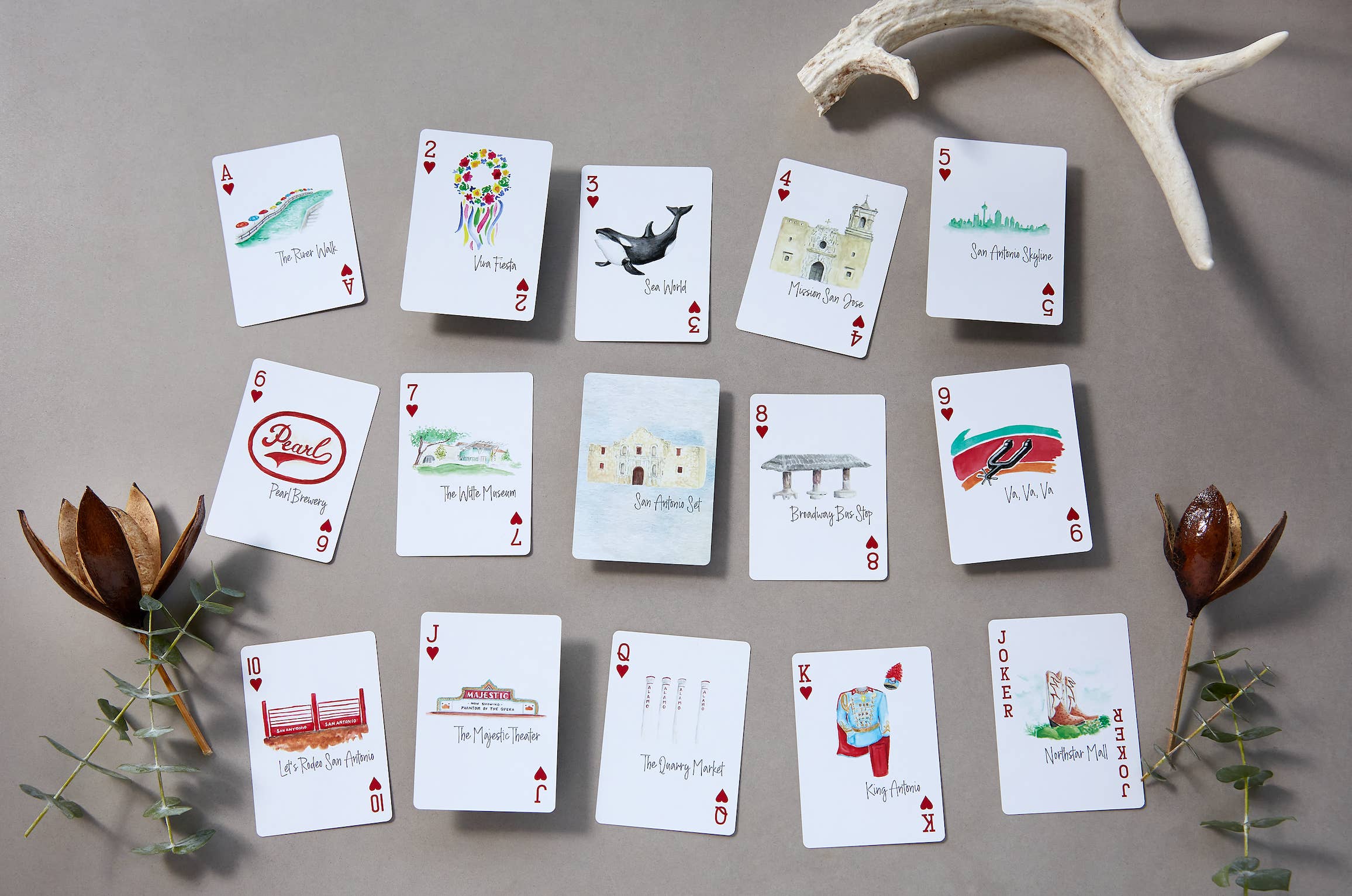 Fort52 – Engroshandel Spillekort – San Antonio Sæt