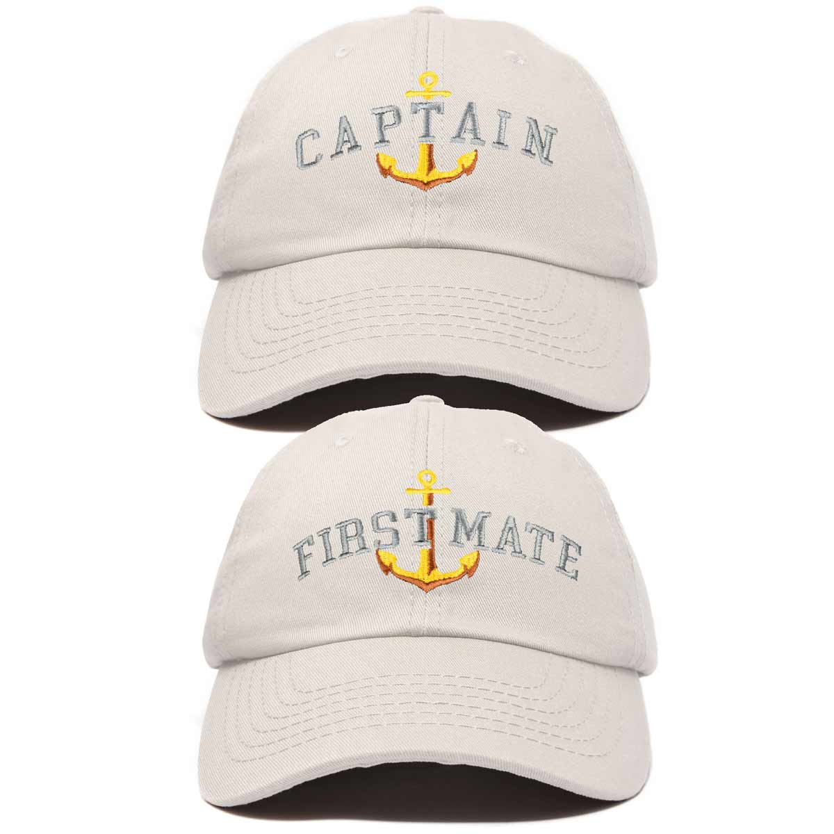 Dalix - Wholesale Baseball Cap - Unisex - DALIX Matching Captain And First Mate Hat Set0