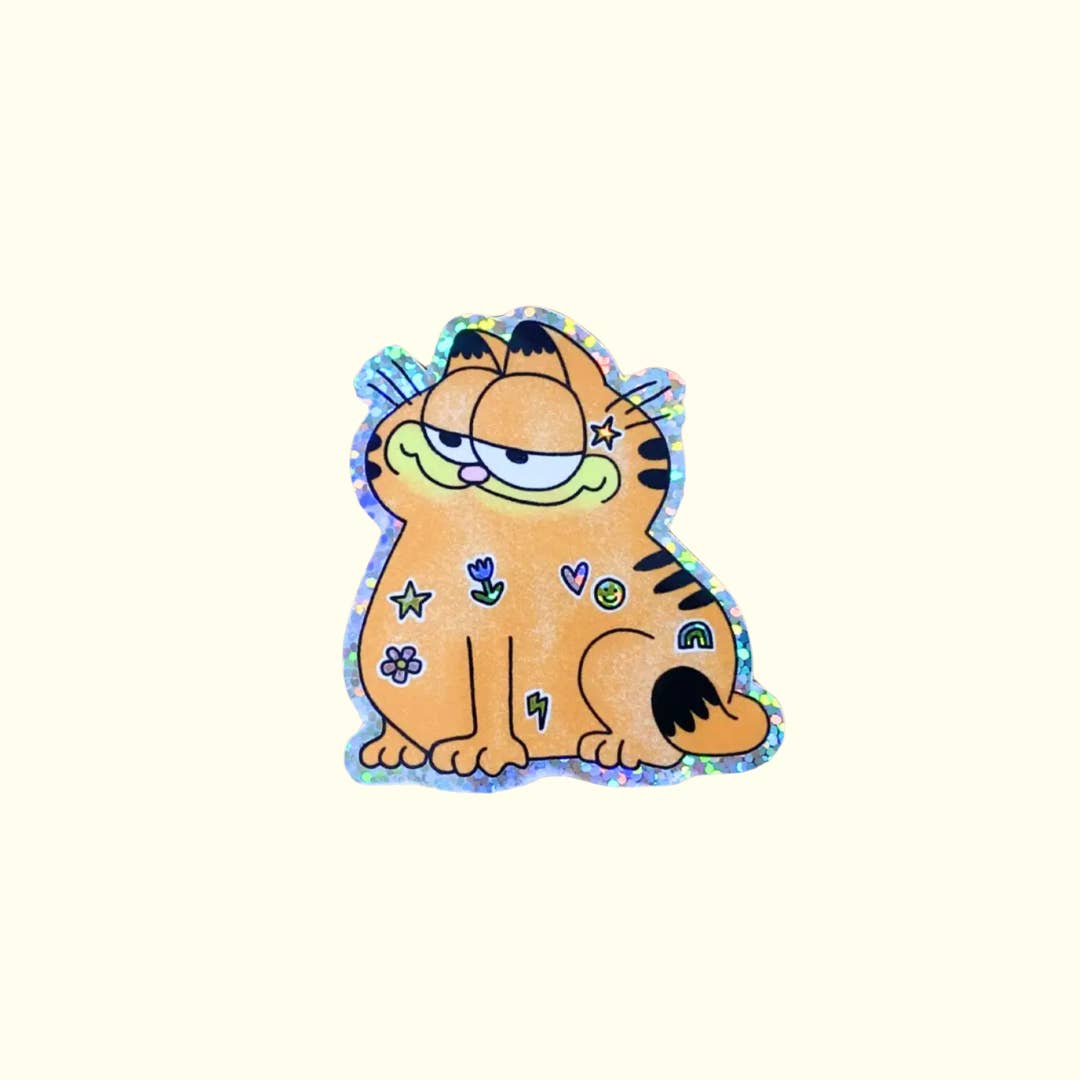 Riley Grae - Wholesale Sticker - Gartfield With Stickers On Sticker