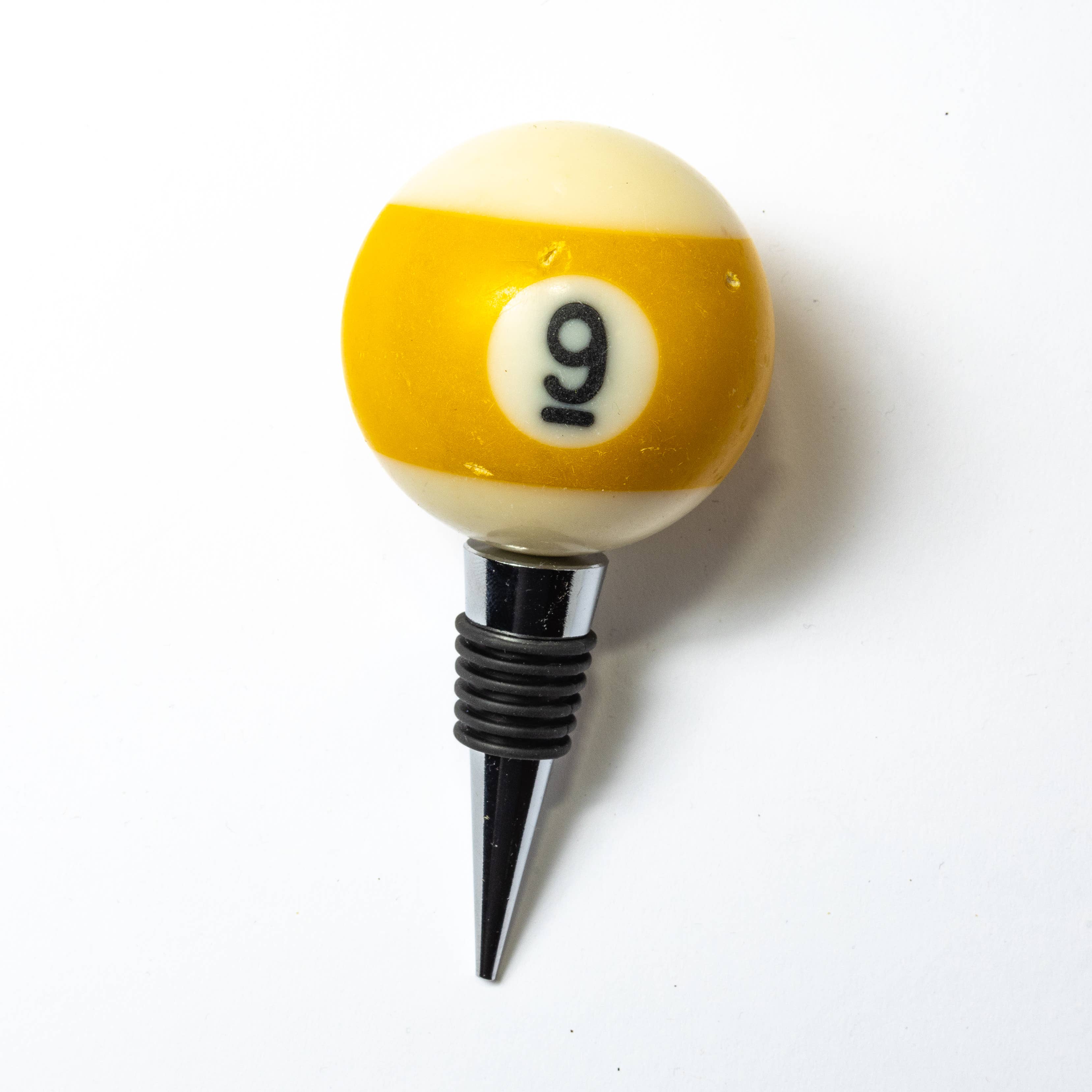 The Mustache Cat Made – wholesale Vinkork – Vintage flaskstoppare med biljardboll9