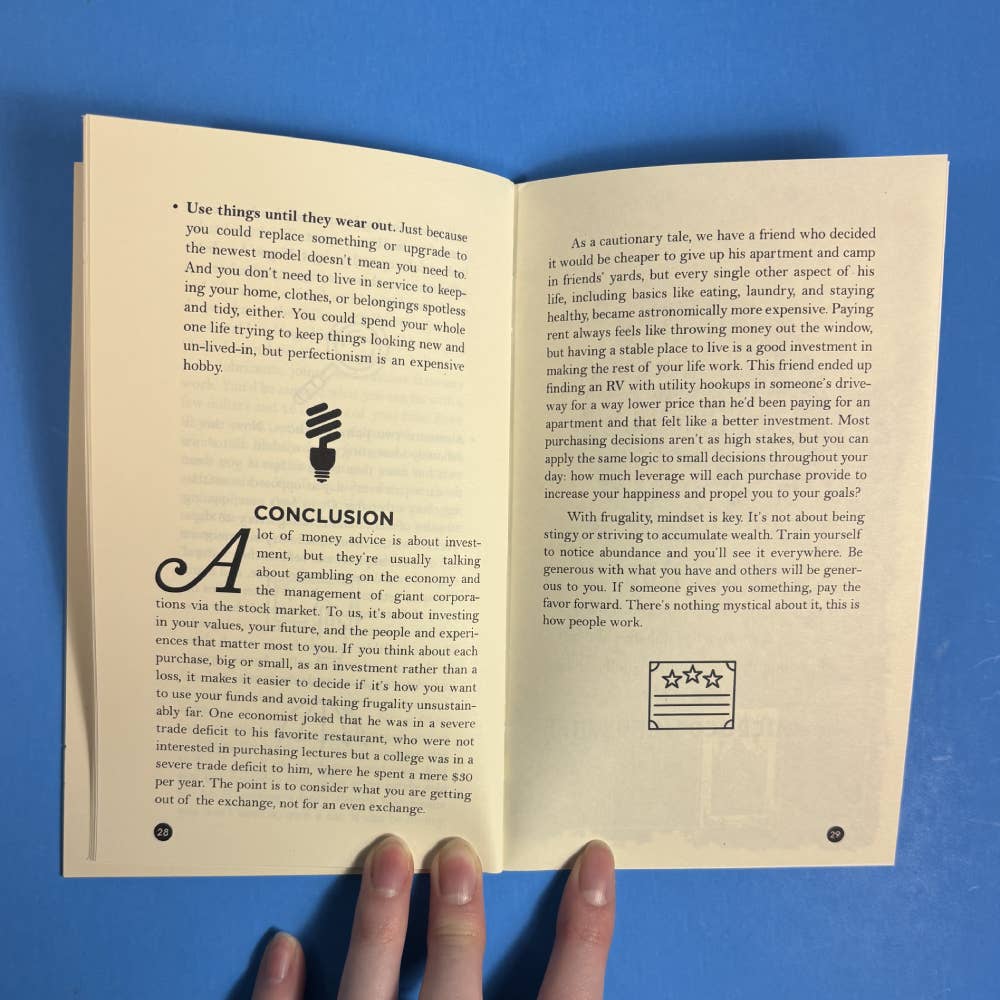 Microcosm Publishing & Distribution - Wholesale Self-Help & Personal Development Book - We Jam True Econo: Spend Less & Still Live a Happy Life Zine4