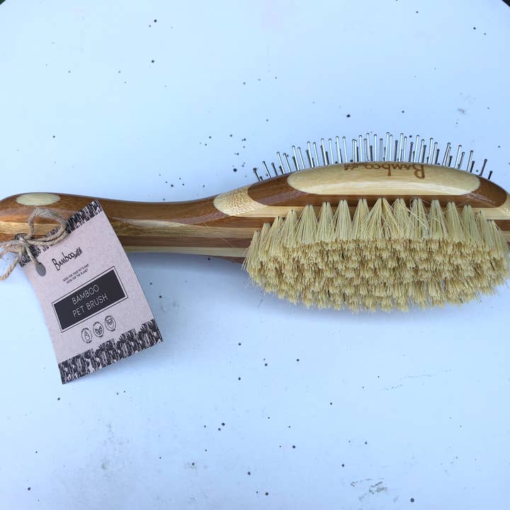 Bamboo Switch - Wholesale Pet Brush - Cat/Dog - Bamboo Dog & Pet Grooming Brush | Pet Holiday Bestseller 1
